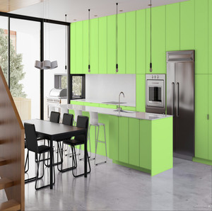 ตู้ครัวสำเร็จรูปสไตล์ยุโรปแบบกำหนดเองของ JY Project ชุดเต็ม ตู้ไม้โมเดิร์นแบบโมดูลาร์ ผลิตจากโรงงานในเวียดนาม คุณภาพสูง - Product Image 4