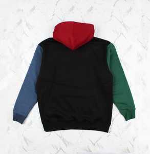 เสื้อสเวตเชิ้ตมีฮู้ดผู้ชาย แขนเสื้อแบบแร็กแลน แต่งสีตัดกัน มีกระเป๋า สวมใส่สบายๆ สำหรับฤดูใบไม้ร่วง ทรงปกติ ผ้าฝ้ายฟลีซ - Product Image 2