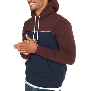 Sweat-shirt à capuche en polaire personnalisé pour homme, imprimé, pour l'hiver, prix de gros, avec technique de broderie numérique - Product Image 1