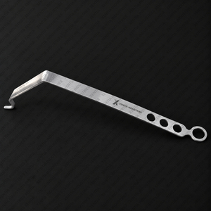 Écarteur de hanche antérieur personnalisé, largeur de lame 15,75 pouces, 30 mm, en acier inoxydable, instruments chirurgicaux orthopédiques pour remplacement de la hanche - Product Image 2