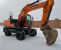 Good Condition Used Doosan DX150W-9C Wheel Excavator 15 Ton Doosan DH150W DX140W DX150W Used Wheel Excavator for Sale