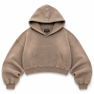 เสื้อฮู้ดโอเวอร์ไซส์สำหรับผู้หญิง ONE APEX แบบมีซับใน ระบายอากาศได้ดี ผลิตจากผ้าฝ้ายพรีเมียมเนื้อหนัก ซักแล้ว ใส่สบาย เหมาะสำหรับฤดูหนาว - Product Image 2