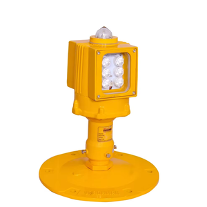 Luz de Borde de Pista LED Bidireccional de Alta Intensidad 6.6A, Cumple con las Normas ICAO, FAA e IEC, para Uso en Aviación, Tipo de Base AR111 - Product Image 1