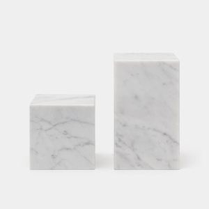 Green Marble Cube Bookend Set Luxury Natural Stone Book Holder Modern Decorative <b>Shelf</b> Support Minimalist Office <b>Desk</b> Organizer - Product Image 3