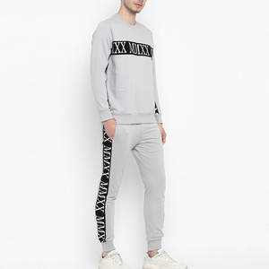 Conjunto Deportivo Casual de Invierno para Hombre, Transpirable, Ligero, 100% Algodón, Lavado Ácido, Diseño Moderno y Minimalista - Product Image 2