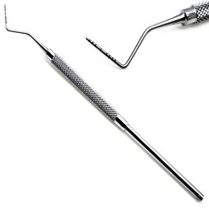 double headed dental scaler stainless steel dental scaler and pusher dental scaler 5 to 18 cm (6-7 Inches) in total length 6.5 - Product Image 3