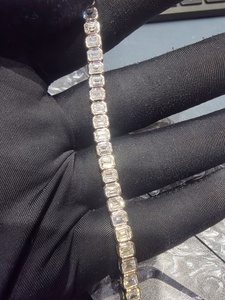 PT950 Platinum Diamond Tennis Bracelet Elegant Lightweight Bezel <b>Set</b> IGI Certified Jewelry for Women Daily Wear - Product Image 5