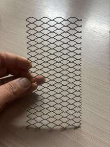 Reliable Industrial Galvanized Perforated Metal <b>Sheet</b> Diamond Hole <b>Mesh</b> Roll Security Fencing Safety Partition <b>Mesh</b> Roll - Product Image 5