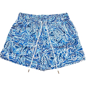 <b>Men</b> Solid Satin Eco-Friendly Sublimated Design Quick Dry Running Training Gym Casual Athletic <b>Shorts</b> - Product Image 4