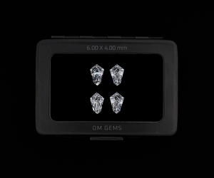 Diamante CVD de Corte Escudo Premium de 6.0 x 4.0 mm, Cultivado en Laboratorio, para la Fabricación de Joyas, Venta al por Mayor de Anillos y Colgantes de Diamantes Sintéticos con Corte Escudo - Product Image 1