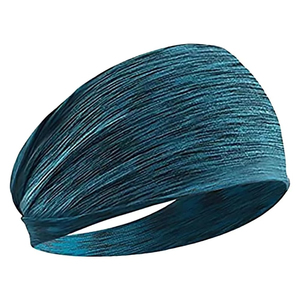 High Quality <b>Elastic</b> Polyester Yoga Gym Sport <b>Headband</b> for Men Custom Logo Colorful Sweat <b>Headband</b> for Exercise - Product Image 3