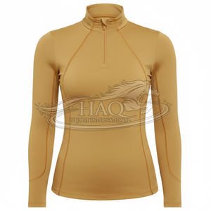 Camiseta de Manga Larga Premium para Mujer, Protección UV, para Montar a Caballo, Entrenamiento Ecuestre, Ropa Ecuestre - Product Image 1