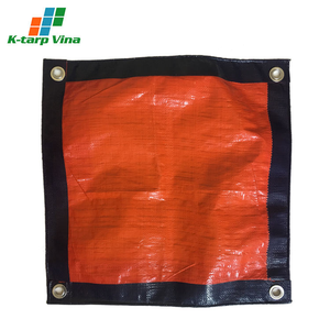 Custom Logo Design K <b>Tarp</b> Waterproof PE Tarpaulins 4X5 3X5M Vietnam Made High-quality Equipment Covers On-Demand 2700N/5cm - Product Image 1