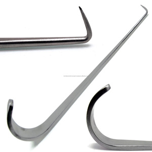 Tenaculo de Traquea Jackson, Gancho Retractor Quirúrgico, Kit Quirúrgico de Acero Inoxidable, Instrumento de Cirugía General ORL, Certificado CE Clase II - Product Image 6