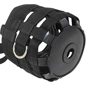 Nouveau design, muselière pour cheval en nylon de haute qualité, rembourrage doux, sangles réglables, légère, pour la protection lors du pâturage, confort maximal - Product Image 2