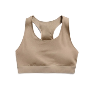 Women High <b>Support</b> Seamless Sports Bra Solid Color Workout <b>Crop</b> <b>Top</b> Breathable Quick Dry for Yoga Gym Custom Logo - Product Image 3