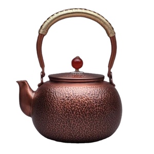 Copper Kettle Stovetop <b>Teapot</b> Multifunctional Handle Copper Tea Kettle With Handle for Serving - Product Image 1