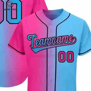 Camiseta de béisbol con impresión de nombre y número personalizados, ropa deportiva transpirable de secado rápido - Product Image 2