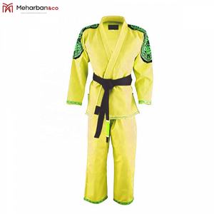 Uniformes profesionales personalizados de Jiu Jitsu brasileño y MMA Unisex con hombros estampados y logotipo impreso - Product Image 2