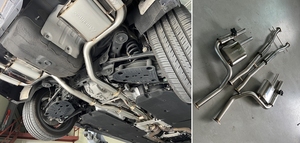 ระบบไอเสียหลังแมวประสิทธิภาพสูงสำหรับ Hyundai Genesis G70 3.3T (2018 ~ รุ่น)/maintec V4 CAT-Back BOLT-ON Type, EVC Valve - Product Image 6