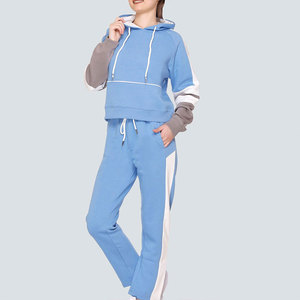 Nouvel Arrivage Ensemble de Survêtement Confortable pour Femme à Manches Longues, Style Décontracté Uni Streetwear Robuste - Product Image 6