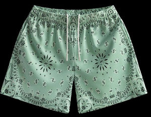 Nouveaux shorts de sport pour hommes, vêtements de fitness, course à pied, gym, compression, mesh, imprimés, été, sublimation, prix raisonnables. - Product Image 5