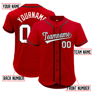 Uniforme de Béisbol Sublimado 100% Poliéster, Ecológico, Absorbente de Humedad, con Nombre del Equipo Personalizado, Pantalones Cortos, Manga Corta, Botones - Product Image 2