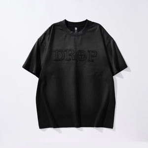 Camiseta de Manga Larga para Hombre, Estilo Vintage, Oversize, con Bloques de Color, Estampado DTG, Corte Boxy, Lavado Ácido, Manga Raglán, Personalizada para Verano - Product Image 5