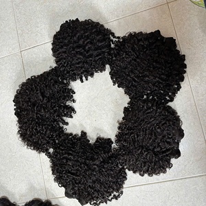 Vague profonde lâche bouclée birmane paquet naturel vietnamien cheveux humains Double dessiné cuticule Extensions de cheveux cheveux bruts prix de gros - Product Image 6