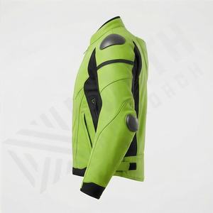 Chaqueta de Motociclista de Cuero Genuino para Hombre de la Mejor Calidad, Nueva Colección de Invierno, Chaquetas de Motocicleta con Protecciones Desmontables Personalizadas - Product Image 3