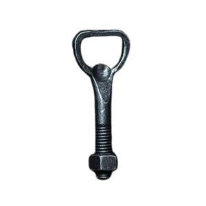 Abridor de botellas de hierro forjado a mano con acabado de recubrimiento en polvo para decoración de bares, accesorios de bar, regalos, abridor de botellas - Product Image 3