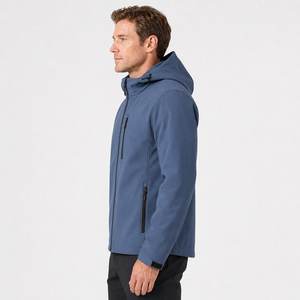 Quality weather resistant <b>clothing</b> for <b>outdoor</b> activities men softshell jackets stretch <b>hiking</b> reliable men softshell jackets - Product Image 3