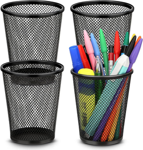 Multi-Purpose Metal <b>Desk</b> Organizer <b>Cup</b> - Product Image 2