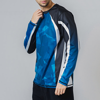 Nouveauté tendance : Rashguard élégant à manches longues, léger, respirant, écologique, en Spandex/Polyester, séchage rapide, qualité supérieure