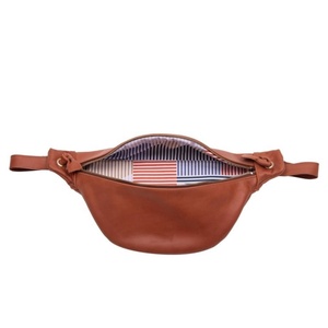 Camel Genuine Leather Belt Bag for Women Vintage Crossbody Chest Sling Bag with <b>Adjustable</b> <b>Strap</b> Bulk order - Product Image 3