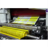 Machine d'impression flexographique de type stack haute performance à usage industriel pour les applications d'impression d'emballages continus