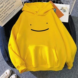 Sudaderas Oversize con Capucha y Estampado de Cara Sonriente para Mujer y Hombre, Colección Otoño-Invierno 2026, Estilo Casual - Product Image 6