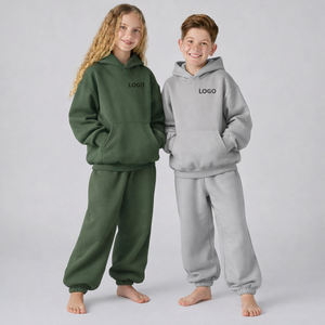 Conjunto Deportivo de 2 Piezas para Niños, de Alta Calidad, para Invierno, Suave y Transpirable, con Logotipo Personalizado, Ropa para Niños Pequeños - Product Image 3