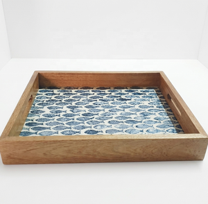 Best Selling High Quality Handcrafted MOP <b>Tray</b> New Serving <b>Tray</b> Beautiful Tea <b>Tray</b> Wooden Decor <b>Tray</b> <b>Table</b> Decor - Product Image 1