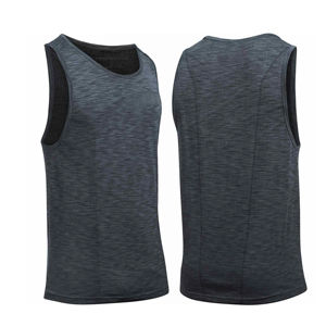 Débardeur Homme Style Urbain Hip Hop Effet Délavé Sans Manches Coton Doux Polyester Impression Graphique Personnalisée Tenue de Sport Coupe ODM - Product Image 2
