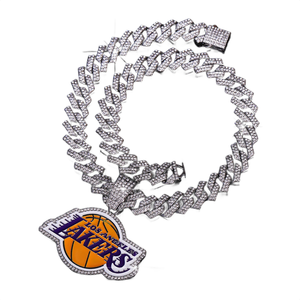 Colgante Chapado en Oro Estilo Hip Hop con Incrustaciones de Diamantes de Primera Calidad, Disponible a un Precio Competitivo de un Proveedor Indio - Product Image 3