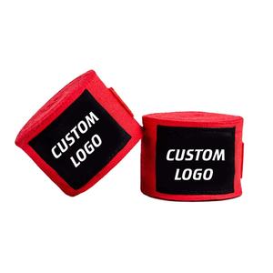 Envolturas de mano de boxeo personalizadas Envolturas elásticas largas para protección de muñeca Logotipo y color Envolturas de mano disponibles - Product Image 3