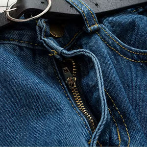 Shorts en jean élégants pour femmes, 100% coton, taille haute, shorts en jean décontractés pour femmes, shorts en jean tendance pour l'été, tenue streetwear tendance - Product Image 4