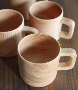 Taza de madera natural Kuksa para beber con grabado, color, logotipo y tamaño personalizables, ecológica para uso en el hogar, hoteles y restaurantes. - Product Image 4