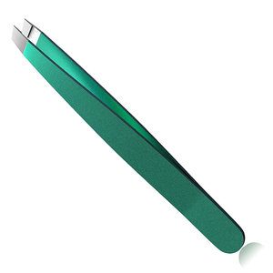 Pinzas Profesionales para Cejas con Punta Inclinada, de Acero Inoxidable, Precisión, Ligeras y Duraderas, Herramienta para Depilar Cejas, OEM - Product Image 1