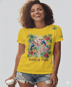 Nuevas Camisetas de Moda Personalizadas Ecológicas para Mujer, Cuello Redondo, Color Sólido, Manga Corta, Casual, 100% Algodón, Anti-Pilling, de Fábrica - Product Image 4