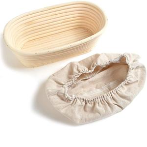 Cesta de Panadería de Ratán Natural, Cesta Banneton Tejida a Mano - Product Image 6