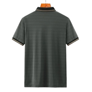 Man With Collar Tee <b>Shirts</b> Slim Fit <b>Polo</b> T <b>Shirt</b> For Men <b>Orange</b> Top No Logo Streetwear Cotton Clothing Chic Comfortable Basic - Product Image 5