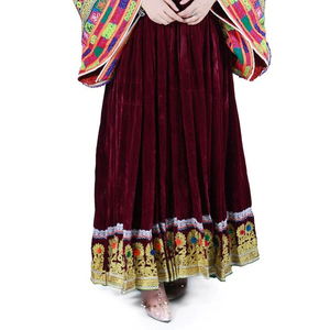 Afghan Traditional Dress With Intricately Ethnic Clothing Designed Embroidery Handcrafted Tribal Jewelry Afghan Kuchi Dress - Product Image 6