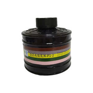 Cartouche filtrante A2B2E2K2P3R à faible résistance respiratoire de 40 mm, durée de vie prolongée pour la peinture et la manipulation des produits chimiques - Product Image 5